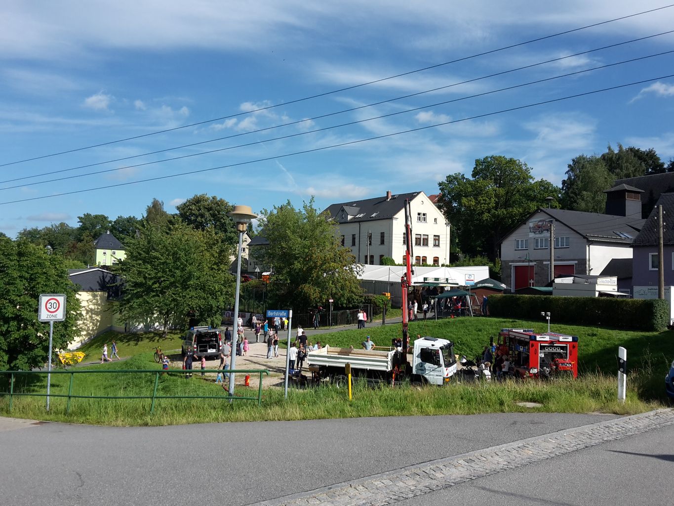 17 Umfangreiche Planungs- und Vorbereitungsarbeiten Dorfplatz Albernau